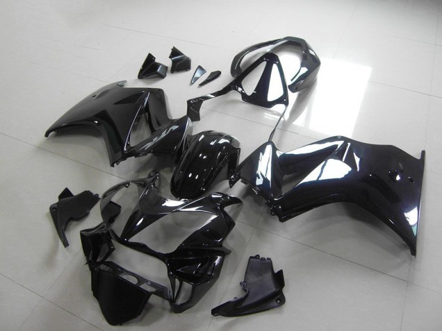 Glossy Black 2002-2013 Honda VFR800 Fairings