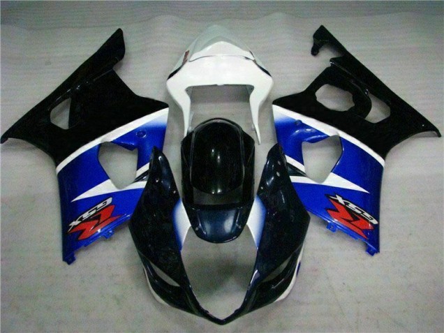 Black Blue 2003-2004 Suzuki GSXR 1000 Fairing Kit & Bodywork