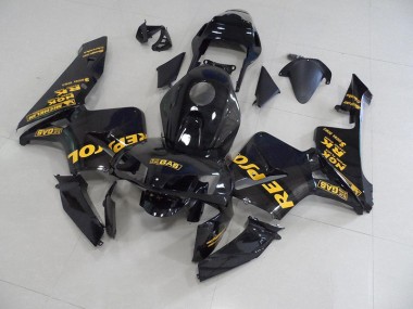 Black Repsol 2003-2004 Honda CBR600RR Fairings