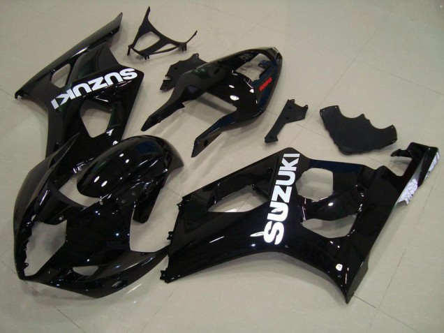 Glossy Black 2003-2004 Suzuki GSXR 1000 Fairing Kit