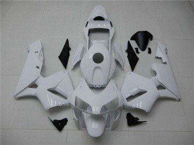 Glossy White 2003-2004 Honda CBR600RR Fairings