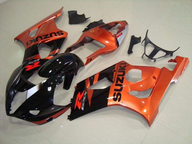 Orange and Black 2003-2004 Suzuki GSXR 1000 Fairings Orange and Black 2003-2004 Suzuki GSXR 1000 Fairings