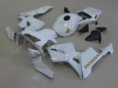 White Gold 2003-2004 Honda CBR600RR Fairings