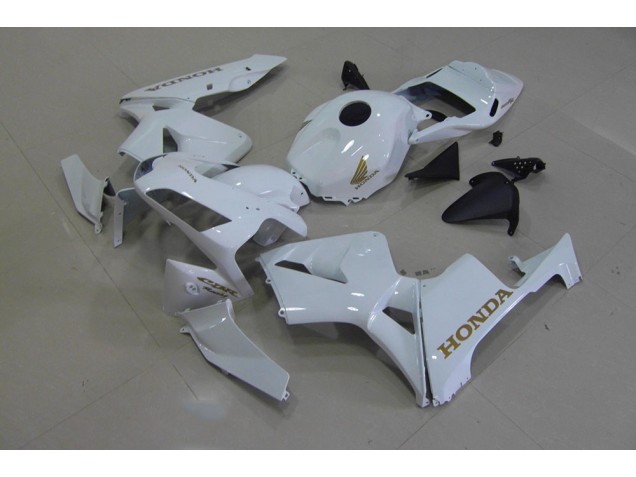 White Gold 2003-2004 Honda CBR600RR Fairings