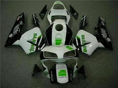White 2003-2004 Honda CBR600RR Fairings Bodywork