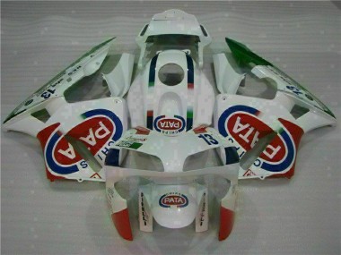 White 2003-2004 Honda CBR600RR Plastic Full Fairing Kits