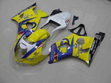 Yellow Corona 2003-2004 Suzuki GSXR 1000 Fairings