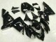 Glossy Black 2003-2005 Kawasaki Ninja ZX10R Fairings