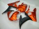 Orange Black 2003-2005 Yamaha YZF R6 Fairings Orange Black 2003-2005 Yamaha YZF R6 Fairings