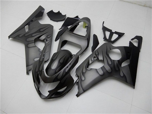 Black Grey 2004-2005 Suzuki GSXR 600/750 Fairings Black Grey 2004-2005 Suzuki GSXR 600/750 Fairings