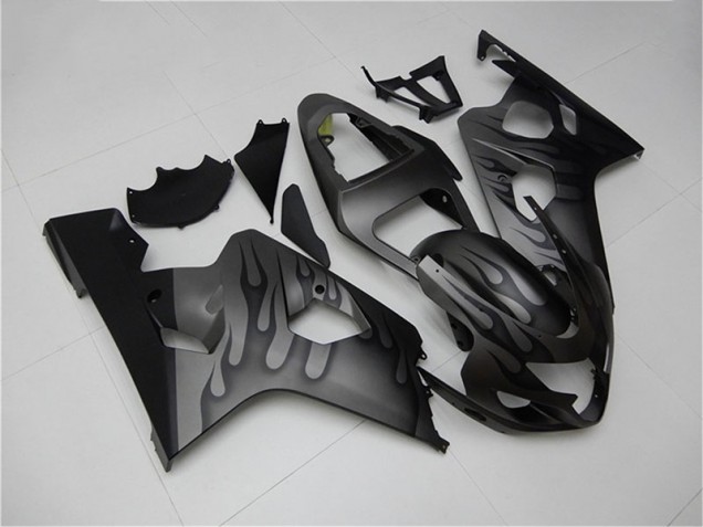 Black Grey 2004-2005 Suzuki GSXR 600/750 Fairings Black Grey 2004-2005 Suzuki GSXR 600/750 Fairings