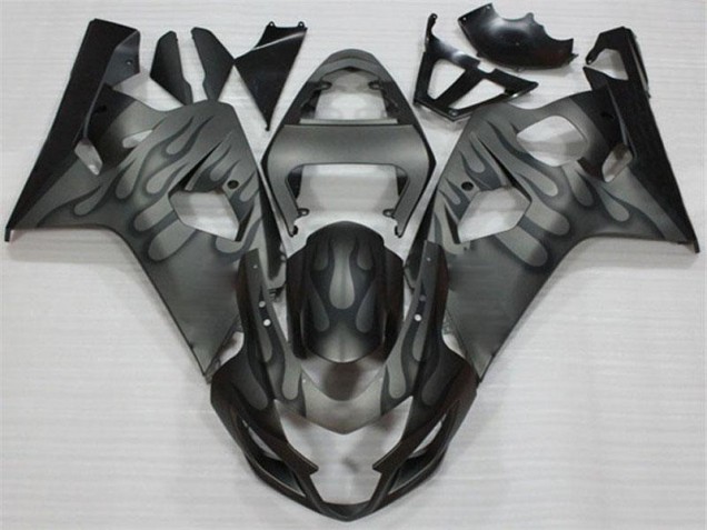 Black Grey 2004-2005 Suzuki GSXR 600/750 Fairings Black Grey 2004-2005 Suzuki GSXR 600/750 Fairings