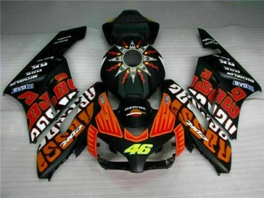 Black Orange 2004-2005 Honda CBR1000RR Fairings