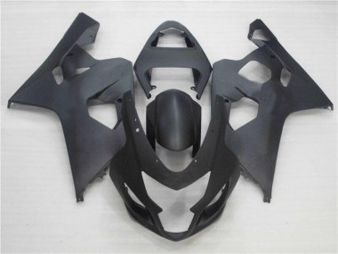 Matte Black 2004-2005 Suzuki GSXR 600/750 Fairings