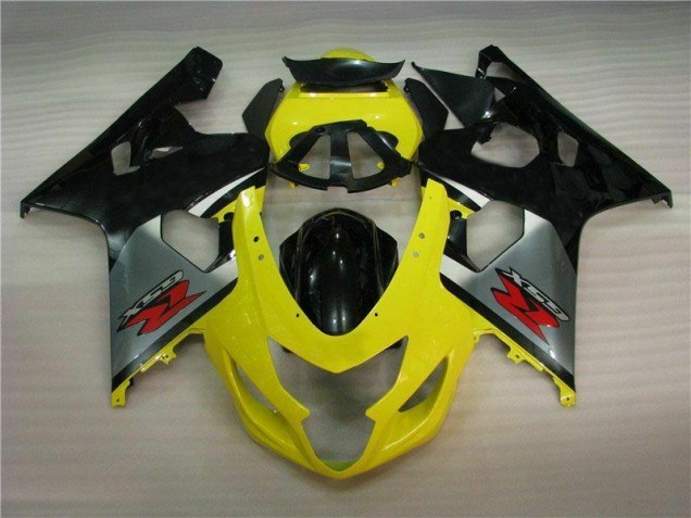 Yellow Black 2004-2005 Suzuki GSXR 600/750 Fairings & Bodywork