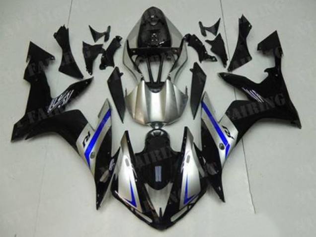 Blue Black Silver 2004-2006 Yamaha YZF R1 Fairings Blue Black Silver 2004-2006 Yamaha YZF R1 Fairings