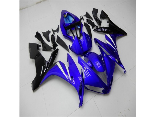 Blue Black 2004-2006 Yamaha YZF R1 Full Fairing Kit