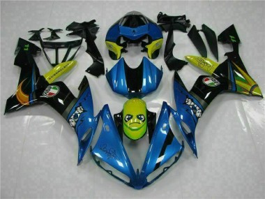 Blue 2004-2006 Yamaha YZF R1 Full Fairing Kit