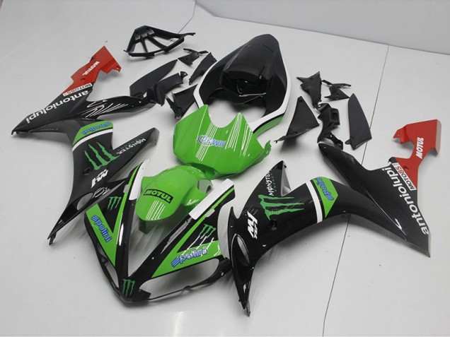 Monster Green 2004-2006 Yamaha YZF R1 Fairings