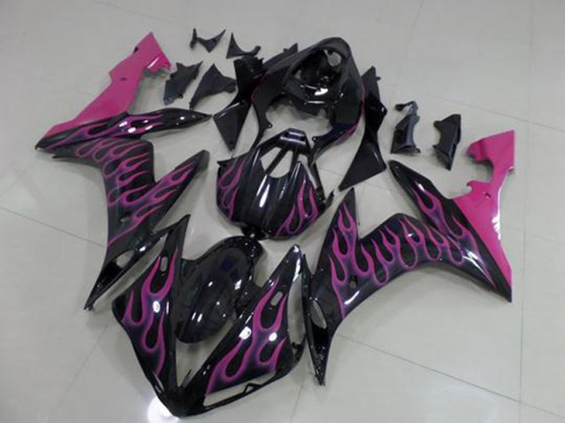 Pink Flame 2004-2006 Yamaha YZF R1 Fairings