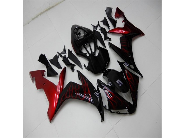 Red Black 2004-2006 Yamaha YZF R1 Fairings & Bodywork