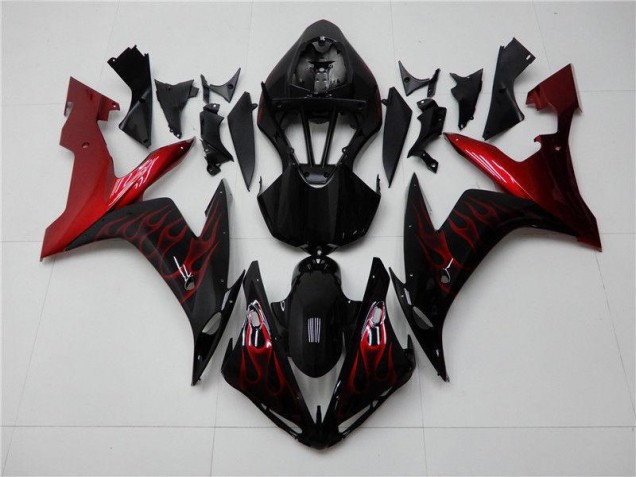 Red Black 2004-2006 Yamaha YZF R1 Fairings & Bodywork