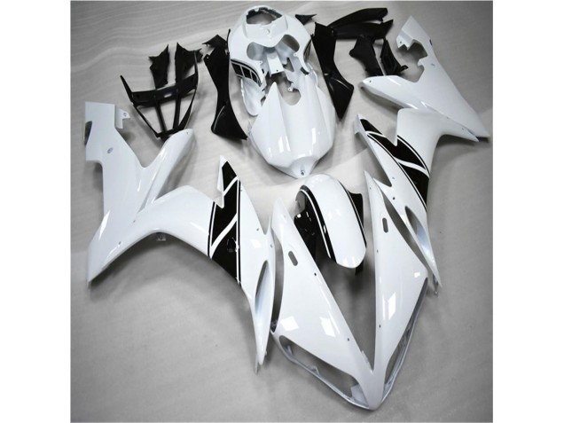 White Black 2004-2006 Yamaha YZF R1 Fairings