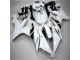 White Black 2004-2006 Yamaha YZF R1 Fairings