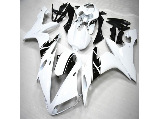 White Black 2004-2006 Yamaha YZF R1 Fairings