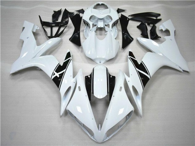 White Black 2004-2006 Yamaha YZF R1 Fairings