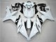 White Black 2004-2006 Yamaha YZF R1 Fairings