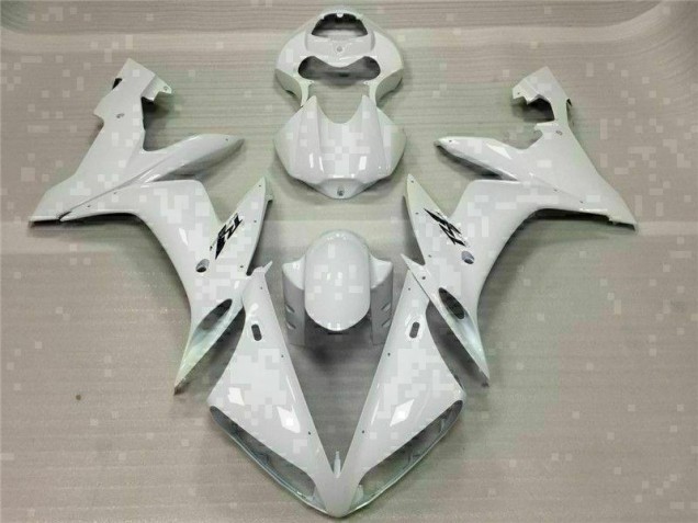 White 2004-2006 Yamaha YZF R1 Fairings
