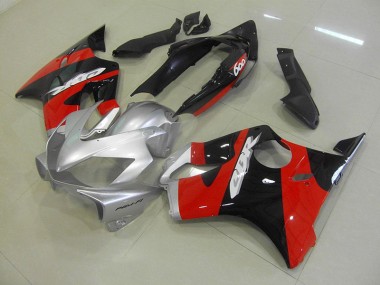 Black Red Silver 2004-2007 Honda CBR600 F4i Fairings & Bodywork