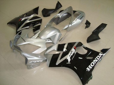 Black Silver 2004-2007 Honda CBR600 F4i Fairings & Bodywork