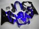 Blue Black 2004-2007 Honda CBR600 F4i Fairings Blue Black 2004-2007 Honda CBR600 F4i Fairings