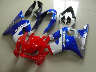 Blue Red White 2004-2007 Honda CBR600 F4i Fairings