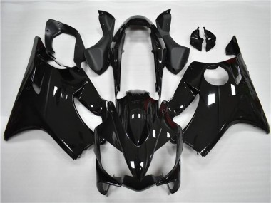 Glossy Black 2004-2007 Honda CBR600 F4i Fairings