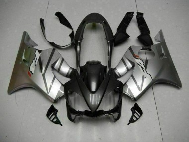 Silver Black 2004-2007 Honda CBR600 F4i Fairings