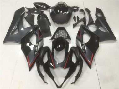 Black Grey 2005-2006 Suzuki GSXR 1000 Fairings