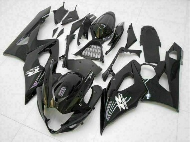 Glossy Black 2005-2006 Suzuki GSXR 1000 Fairing Kit