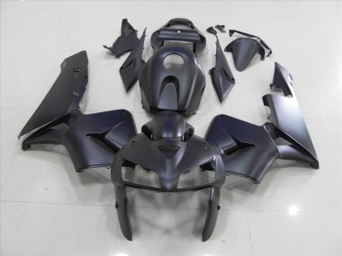 Matte Black 2005-2006 Honda CBR600RR Plastics Fairings