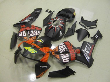 Matte Black Rossi 2005-2006 Honda CBR600RR Fairings