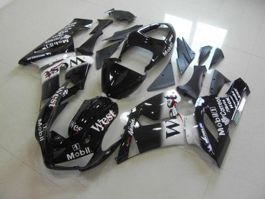 West 2005-2006 Kawasaki Ninja ZX6R Fairings