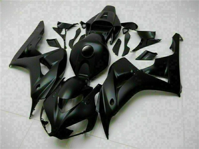 Black 2006-2007 Honda CBR1000RR Fairings