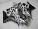 Black Silver Grey 2006-2007 Honda CBR1000RR Fairings