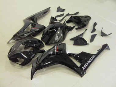 Black Silver 2006-2007 Honda CBR1000RR Fairings