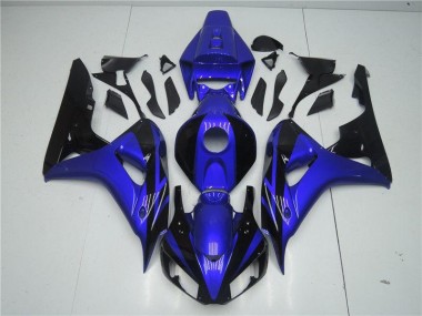 Blue Black 2006-2007 Honda CBR1000RR Fairings