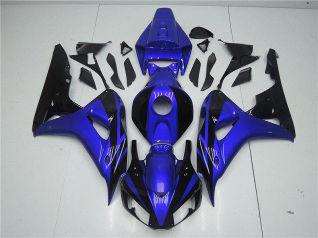 Blue Black 2006-2007 Honda CBR1000RR Fairings