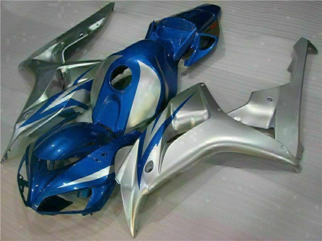Blue Silver 2006-2007 Honda CBR1000RR Fairings Blue Silver 2006-2007 Honda CBR1000RR Fairings