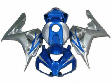 Blue Silver 2006-2007 Honda CBR1000RR Fairings